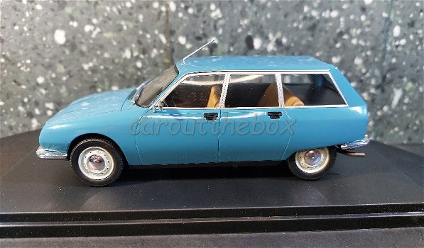 Citroen GS Break blauw 1:24 Whitebox WB093 - 0