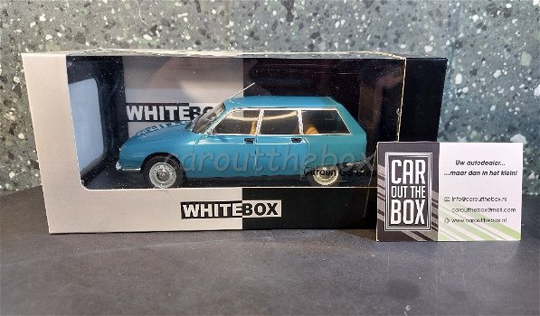 Citroen GS Break blauw 1:24 Whitebox WB093 - 5