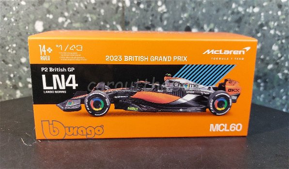 McLaren MCL60 #4 1/43 Bburago B096 - 3