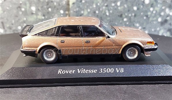 Rover Vitesse 3500 V6 1986 gold 1:43 Maxichamps Max031 - 0