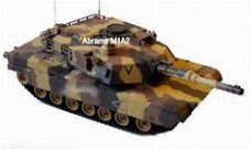 Abrams M1A2 RC tank 1:24 nieuw