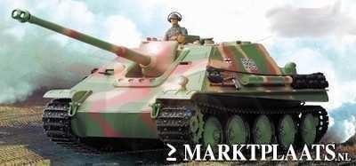 RC tank JAGDPANTHER 1:16 rook en geluid IR battle nieuw!! - 0