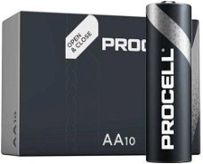 Procell Alkaline AA 1,5V 10 pack