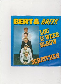 Single Bert & Breek - Lou is weer blauw - 0