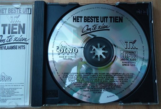Originele CD Het Beste Uit Tien Om Te Zien: 16 Vlaamse Hits. - 2