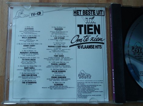 Originele CD Het Beste Uit Tien Om Te Zien: 16 Vlaamse Hits. - 7