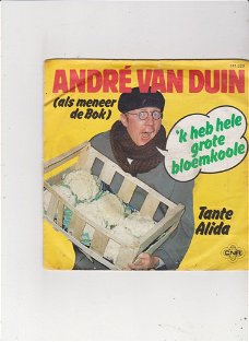 Single Andre van Duin - 'k heb hele grote bloemkoole