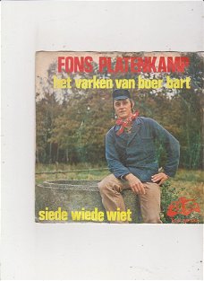 Single Fons Platenkamp - Het varken van Boer Bart