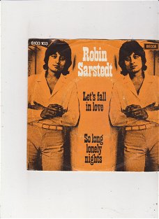 Single Robin Sarstedt - Let's fall in love