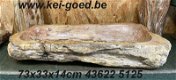 Wastafels van versteend hout een fossiel - 0 - Thumbnail