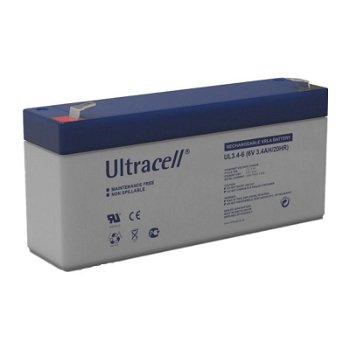 Ultracell oplaadbare Loodaccu 6 Volt 3.4Ah - 0