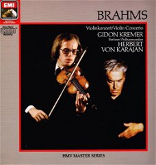 LP - BRAHMS - Gidon Kremer, Herbert von Karajan