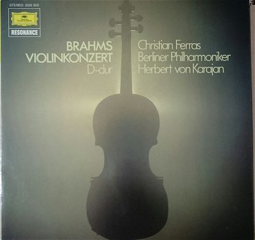 LP - Brahms - Christian Ferras, viool - 0