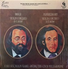 LP - Bruch * Mendelssohn - Josef Suk, viool