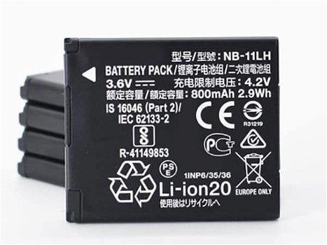 New Battery Camera & Camcorder Batteries CANON 3.6V 800mAh/2.9WH - 0