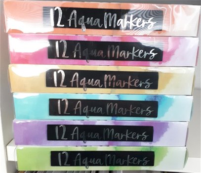 Aqua markers - 0