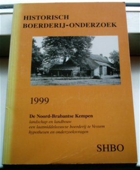 Historisch Boerderij-onderzoek 1999. Noord-Brabantse Kempen. - 0