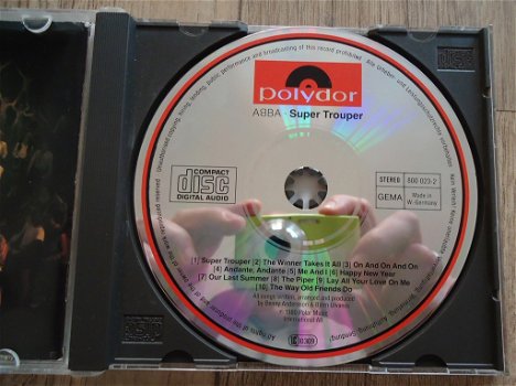 Te koop de originele CD Super Trouper van Abba. - 4