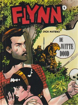 Flynn 1 De witte dood hardcover Dick Matena - 0