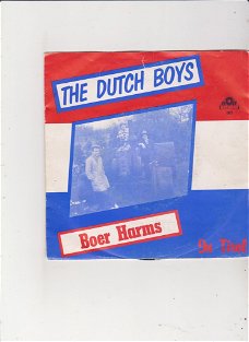 Single The Dutch Boys - Boer Harms