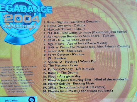 Megadance 2004 - The Summer Edition cd - 1