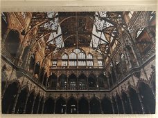 schilderij , oude beurs in antwerpen