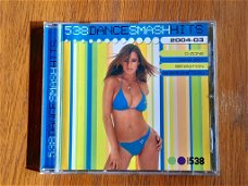 538 dance smash hits 2004-03 cd