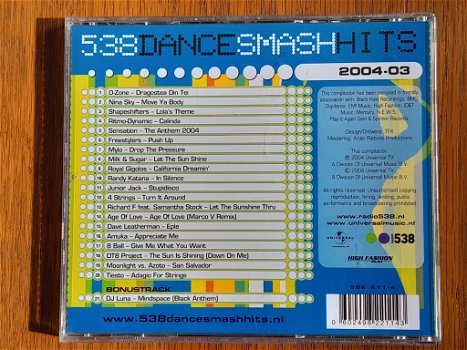 538 dance smash hits 2004-03 cd - 1