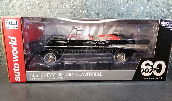Chevy Bel Air JAMES BOND 1:18 Auto World AW054 - 4