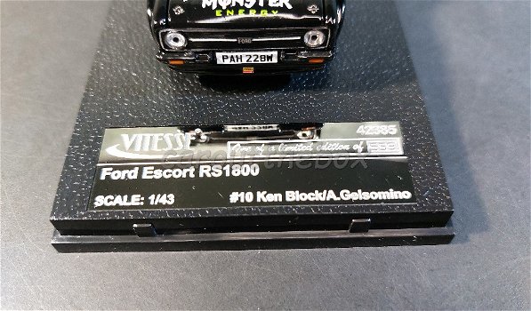 Ford Escort RS 1800 2008 K. BLOCK 1/43 Vitesse V997 - 3