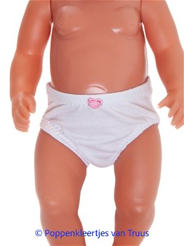 Baby Born 43 cm Overgooier setje roze/wit - 5
