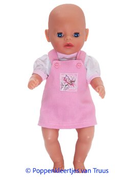 Baby Born Soft 36 cm Overgooier setje roze/wit - 0