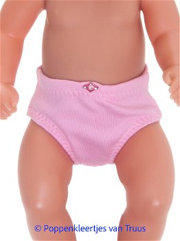 Baby Born Soft 36 cm Overgooier setje roze/wit - 5
