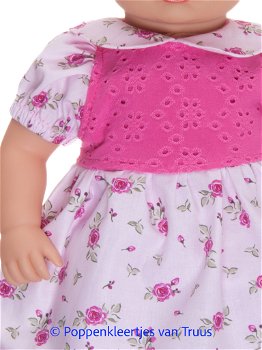Baby Annabell 43 cm Setje roosjes/roze/fuchsia - 1