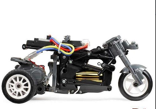 Radiografisch bestuurbare motor 57405 RC Dancing Rider Trike T3-01 - 3