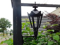 Wandlamp, aluminium , zwart, tuinverlichting