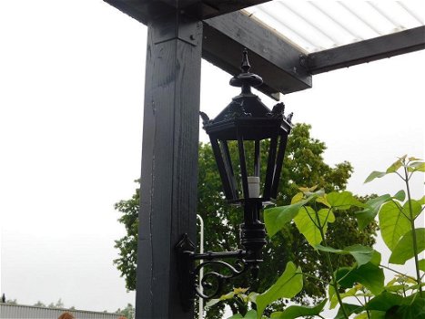 Wandlamp, aluminium , zwart, tuinverlichting - 2