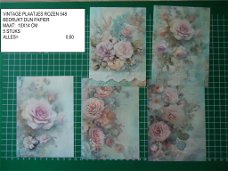 vintage plaatjes rozen 548 - laatste set