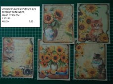 vintage plaatjes diversen 625 - laatste set