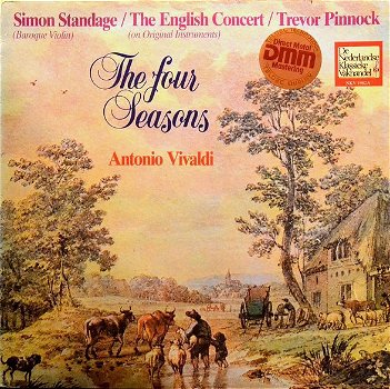 LP - Vivaldi - Simon Standage, baroque viool - 1