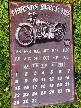 motor kalender , tijdloos - 3