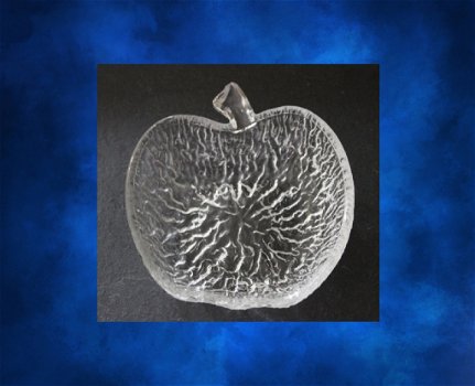 Vintage Ravenhead Siesta Apple Glass schaal + schaaltjes - 6