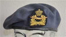 Nederlandse militaire luchtmacht baret Klu officier