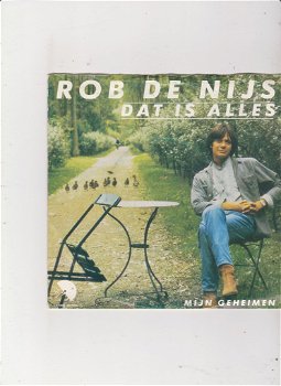 Single Rob de Nijs - Dat is alles - 0