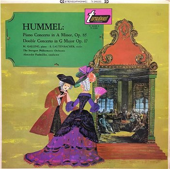 LP - Hummel - M. Galling, piano - S. Lautenbaher, viool - 0