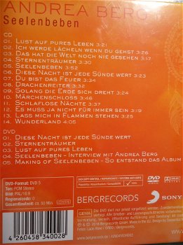 De nieuwe originele CD/DVD-box Seelenbeben van Andrea Berg. - 1