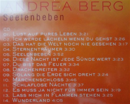 De nieuwe originele CD/DVD-box Seelenbeben van Andrea Berg. - 3