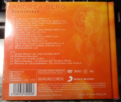 De nieuwe originele CD/DVD-box Seelenbeben van Andrea Berg. - 6