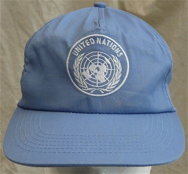 Pet / Cap, UN - VN (United Nations - Verenigde Naties), Koninklijke Landmacht, jaren'90.(Nr.6) - 0