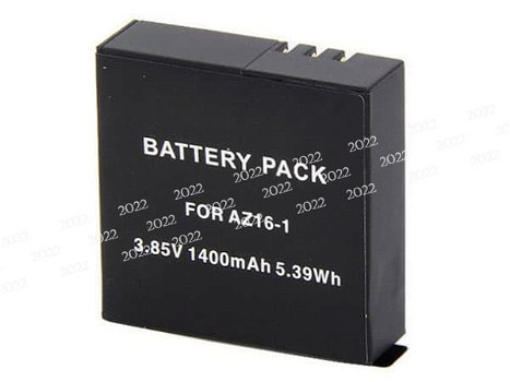 New battery AZ16-1 1400mAh/5.39WH 3.85V for XIAOYI 2 4K - 0